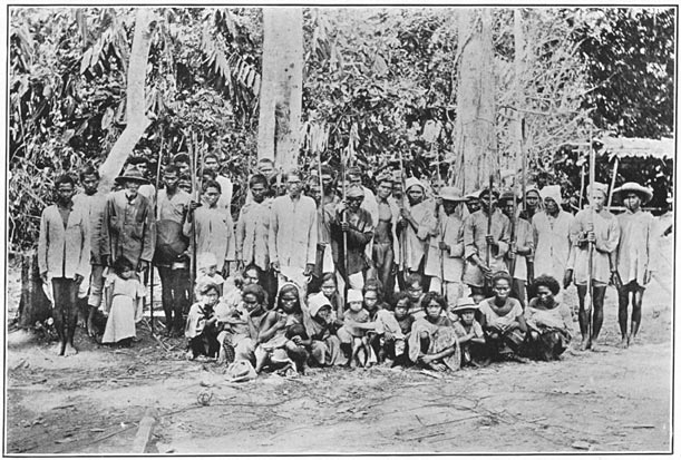 Group of people called Aburlin (non-Christian Zambal and Negrito mixed bloods).