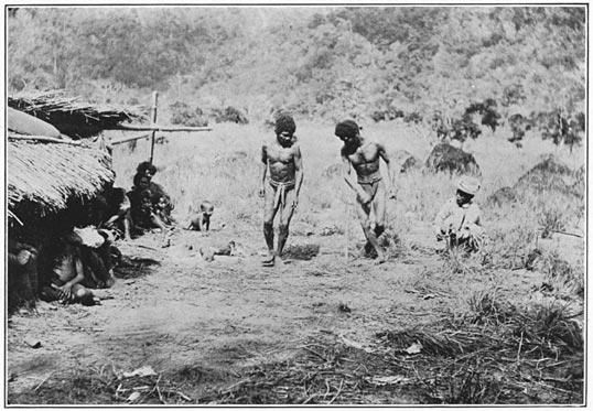 Negritos of Zambales dancing.