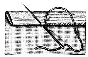 FIG. 8. HEMMING-STITCH.