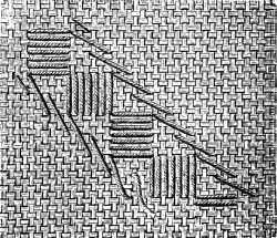 FIG. 152. DAMASK STITCH FOR FIGS. 103 AND 105.