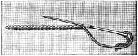 FIG. 173. SLOPING STEM STITCH.