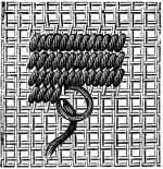 FIG. 256. GOBELIN STITCH ON PENELOPE CANVAS.