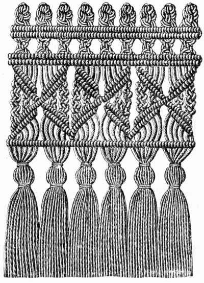 FIG. 562. MACRAMÉ FRINGE.