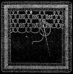 FIG. 723. FOURTH LACE STITCH.