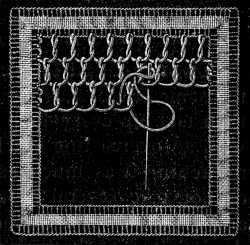 FIG. 741. TWENTY-SECOND LACE STITCH.