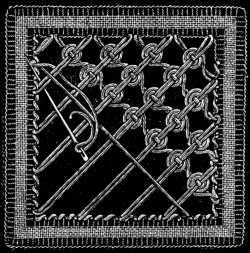 FIG. 753. THIRTY-FOURTH LACE STITCH.