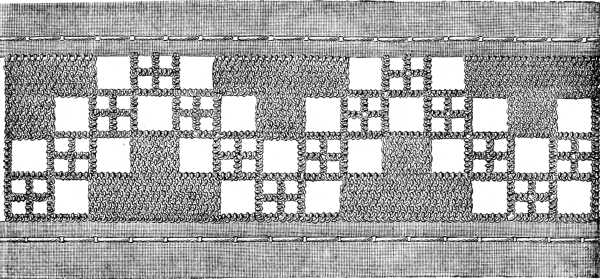 FIG. 814. INSERTION IN KNOTTED STITCH.