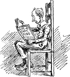 NYE AS A BOY READING ABOUT KIDD.