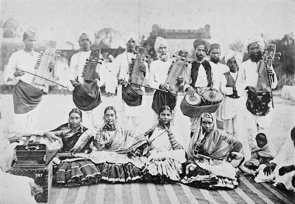 COURT DANCERS AND MUSICIANS, JEYPORE