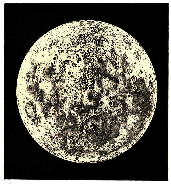 PLATE VI. CHART OF THE MOON'S SURFACE.