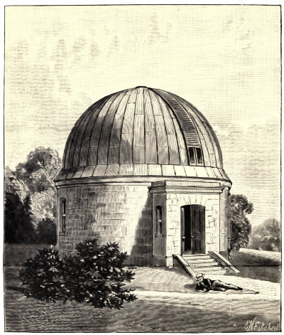 Fig. 2.—The Dome of the South Equatorial at Dunsink Observatory Co Dublin.