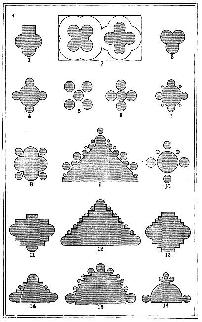 PLANS OF PIERS.