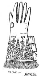 GLOVE OF JAMES I.