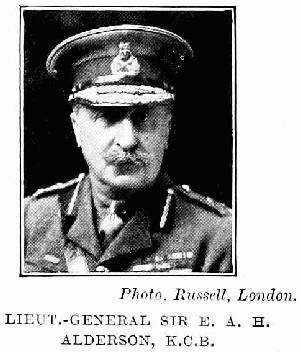 Photo, Russell, London. Lieut.-General Sir E. A. H. Alderson, K.C.B.