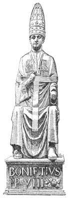 STATUE OF BONIFACE VIII.