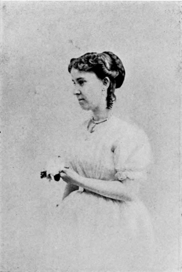 Clara Louise Kellogg as a Young Lady  From a photograph by Black & Case