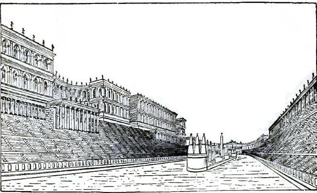 FIGURE 147. RESTORATION OF THE CIRCUS MAXIMUS