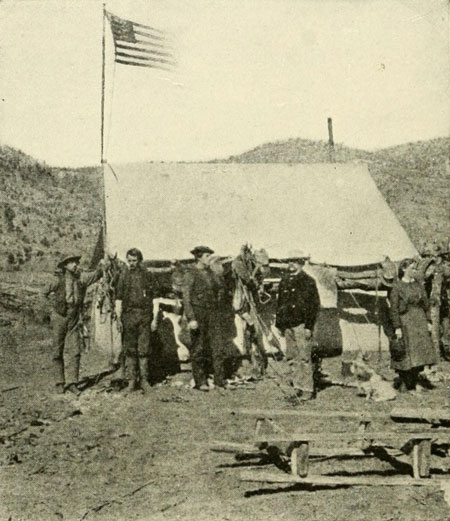 Winter Headquarters at Kanab, 1872–3.