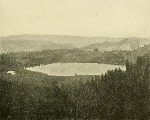 Lake on the Aquarius Plateau.