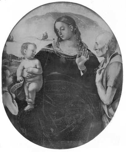 Image unvavailable: Signorelli. Holy Family      Collection Jacquemart-André  Plate X.