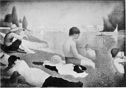 Image unvavailable: Seurat. La Baignade  Plate XXIX.