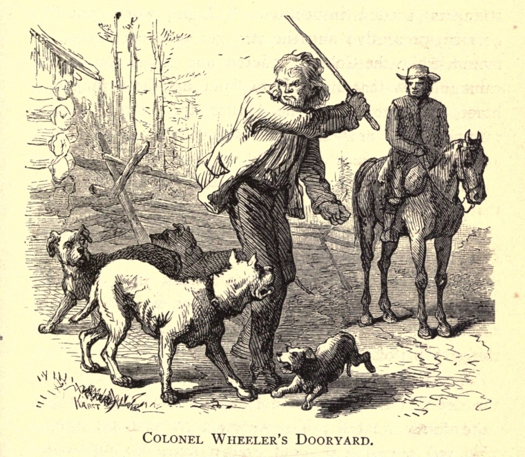 COLONEL WHEELER'S DOORYARD.